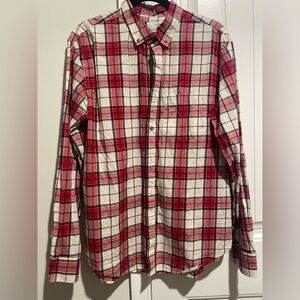 Men’s Plaid button-down